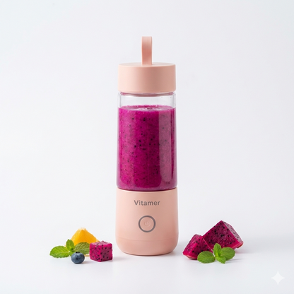 liquidificador-portatil-vitamer-mini-350-ml-rosa-blender-mixer-batido